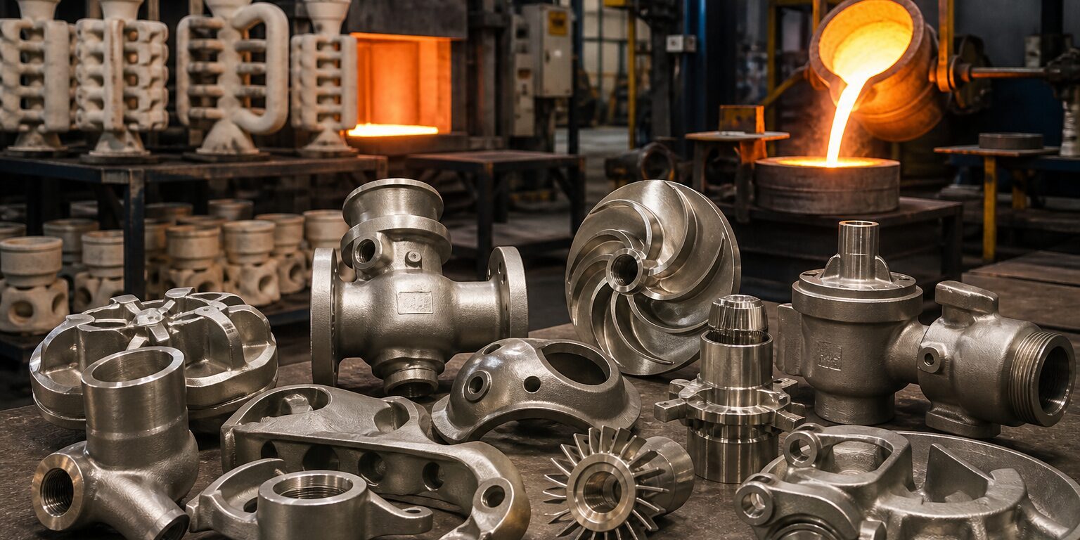 Investment Casting Manufacturers and Suppliers Precision investment cast components in a modern foundry